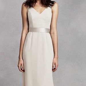NWT Ivory Vera Wang Maxi dress